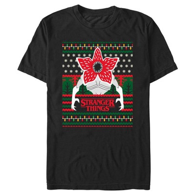 Sweat-shirt Noël Stranger Things Demogorgon Pour Enfant - Unisexe, Design Festif, Cadeau Amusant