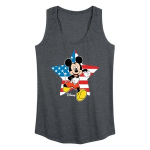 Women's - Disney - Americana Graphic Racerback Tank - 1 of 4