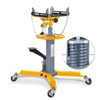 Heavy Duty 2-Plunger Transmission Jack with 2-Stage Hydraulic Telescopic Lift, Foot Pedal  & 360 Degree Swivel Wheels, 1322 LBS Capacity - 3 of 4
