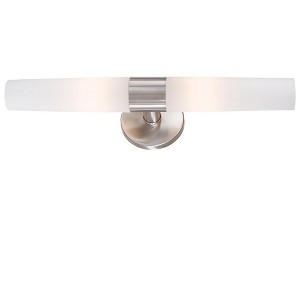 George Kovacs Lighting Saber 2 - Light Vanity in  Brushed Stainless Steel - 1 of 1