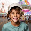 Dalix Youth Adjustable Cotton Baseball Cap Lightweight Curved Bill Kids Hat - 4 of 4