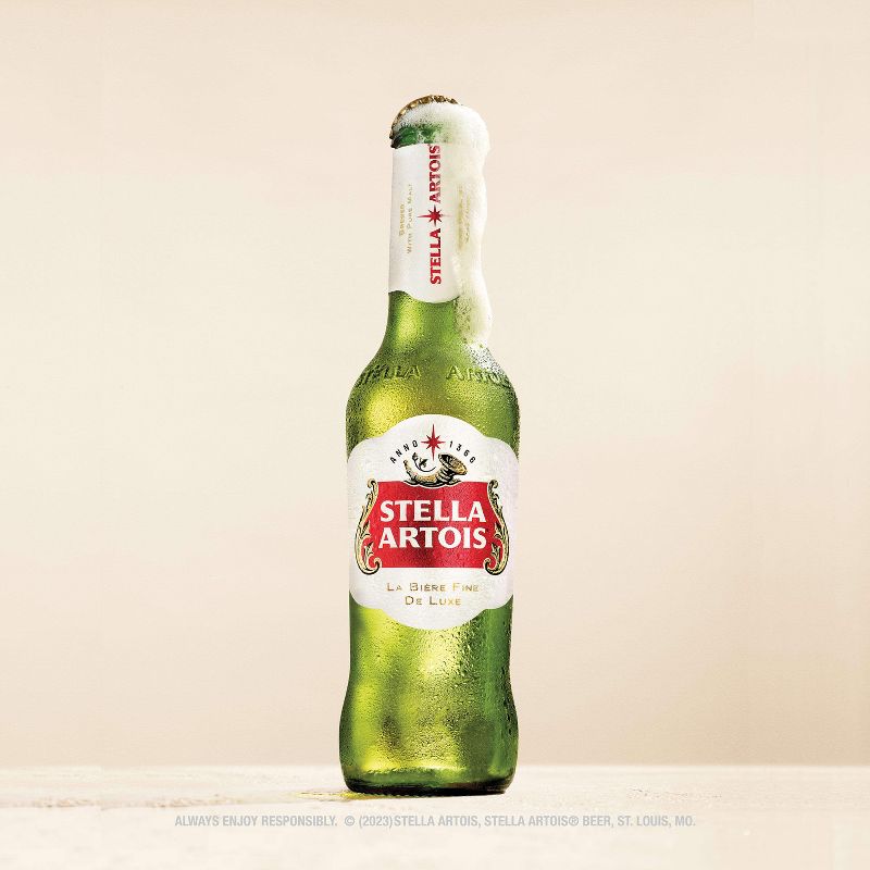 Stella Artois Belgian Beer - 6pk/11.2 fl oz Bottles, 3 of 14