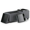 NicBex Faux Leather Storage Ottoman Bench,Upholstered Storage Ottoman with 3 Flip Over Serving Trays,Storage Bench for Living Room,Bedroom - 2 of 4