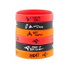 Blue Panda 48 Pack Dirt Bike Party Rubber Bracelets for Kids Birthday Party - 4 of 4