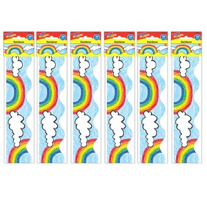 TREND Rainbow Terrific Trimmers®, 39 Feet Per Pack, 6 Packs - 1 of 3