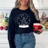 Simply Sage Market Women's Graphic Sweatshirt Christmas Snow Globe - 2 of 3