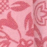 silver pink damask