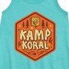 Girls' - SpongeBob SquarePants - Kamp Koral Kamp Koral Badge Graphic Sleeveless Aline Dress - 2 of 4