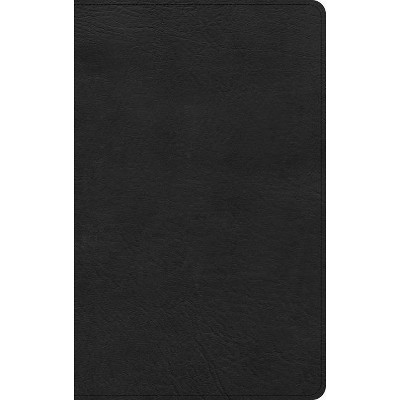 KJV Ultrathin Bible, Black Leathertouch - by  Holman Bible Staff (Leather Bound)