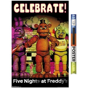 Trends International Five Nights at Freddy's - Celebrate Unframed Wall Poster Prints - 1 of 4