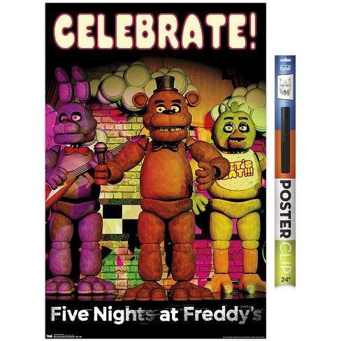 Trends International Five Nights At Freddy's: Security Breach - Group  Unframed Wall Poster Print Black Clip Bundle 22.375 X 34 : Target