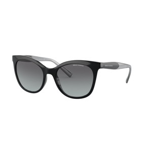 Armani Exchange AX4094S 54mm Woman Cat Eye Sunglasses Grey Gradient Lens - 1 of 4