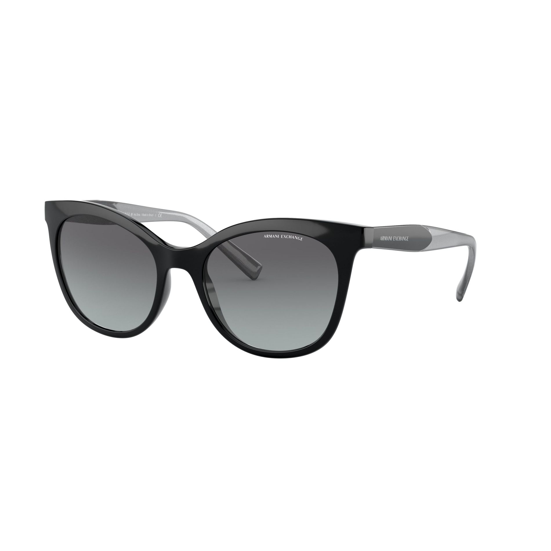 Armani Exchange AX4094S 54mm Woman Cat Eye Sunglasses Grey Gradient Lens