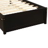 Bella Depot Twin size Platform Bed Wood Bed Frame with Trundle - 4 of 4