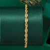 Ross-Simons 4mm 14kt Yellow Gold Rope-Chain Bracelet - 3 of 4