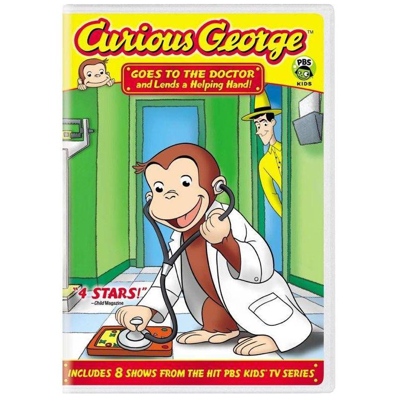 Curious George: Goes to the Doctor and Curious George Lends a Helping Hand (DVD), 1 of 2