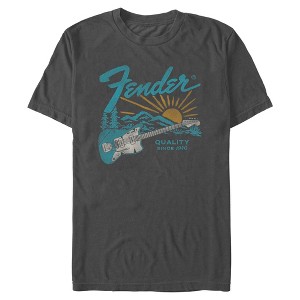 Mens Fender Distressed Retro Landscape T Shirt - 1 of 4