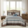 NicBex 5-Piece Traditional Jacquard Bedding Comforter Sets, Bedding Set with Beautiful Geometric and Damask Design, Machine Washable - 4 of 4