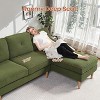 XIZZI Modular Sectional Sofas for Living Room, Modern L-Shaped Couch High Density Sponges Breathable Fabric - 4 of 4