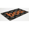 1'4" x 2'4" Halloween Boo Indoor/Outdoor Coir Doormat Black/Gray/Orange - Entryways - 2 of 4