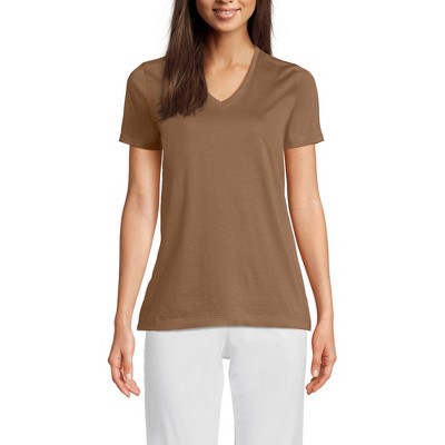 Lands' End Women's Relaxed Supima Cotton T-Shirt