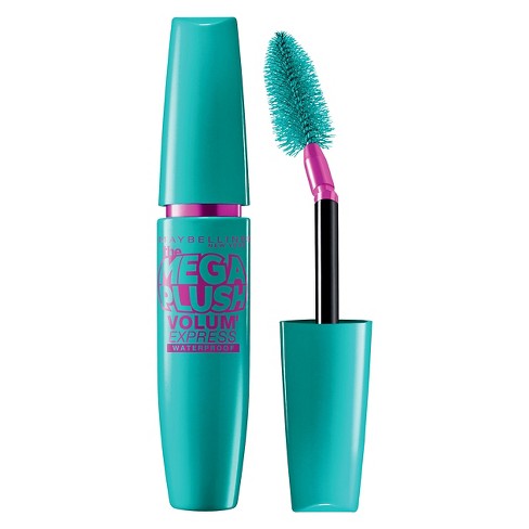 Maybelline Volum' Express The Mega Plush Mascara - 275 Waterproof Very  Black - 0.3 Fl Oz : Target