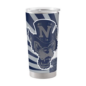 NCAA Nevada Wolf Pack 20oz Mascot Stainless Steel Tumbler: Portable Drinkware, Lidded - 1 of 2