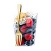 Posh Setting 4 Inch Mini Forks Gold Plastic Tasting Fork - 36 Count - 3 of 4