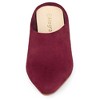 Allegra K Women's Pointed Toe Slip on Block Heel Slide Mules - 2 of 4