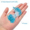 Unique Bargains DIY Craft Handmade Decorative Double Heads Artificial Flower Stamens 150 Pcs - 3 of 4