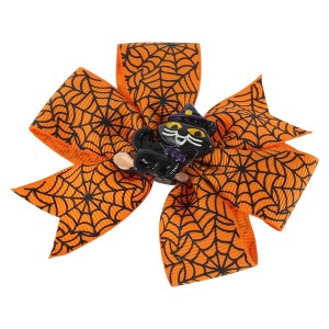Unique Bargains Women's Halloween Grace Bow Hair Clip 1 Pc - 1 of 4