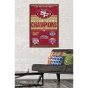 Trends International NFL San Francisco 49ers - Champions 23 Framed Wall Poster Prints - 2 of 4
