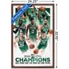 Trends International NBA Boston Celtics - 2024 NBA Finals Champions Framed Wall Poster Prints - 3 of 4