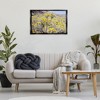Stupell Industries Yellow Flowers in Arid Meadow Black Framed Floater Canvas Wall Art - 2 of 4
