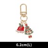 Unique Bargains Christmas Keychain Ornament Lobster Clasp Keychain Zinc Alloy - 2 of 3