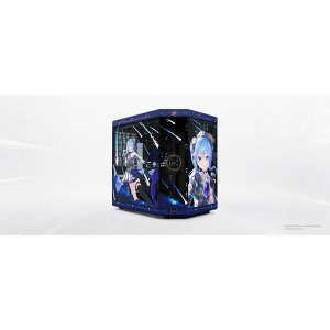 HYTE Y70 Hoshimachi Suisei Official Licensed - Mid-Tower ATX Gaming PC Desktop Case - Panoramic Tempered Glass - Dual Chamber - Airflow Chassis - Blue - 1 of 4