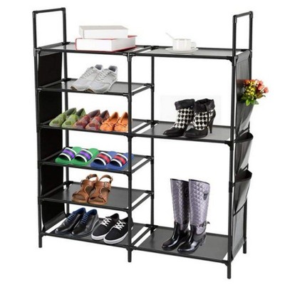 Shoe Rack 6 Tier Shoe Shelf Shoe Storage, 35 Pairs Shoe Organizer for Entryway,Stackable Shoe Holder Shoe Stand