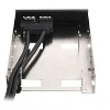 SilverStone Technology Black USB 3.0 with 3.5 inch to 2x2.5 inch bay converter - 4 of 4
