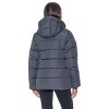 Women's Puffer Jacket with Cozy Faux Fur - S.E.B. By Sebby - 2 of 4