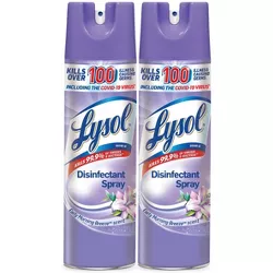 Lysol Disinfectant Spray - Early Morning Breeze - 2pk/19oz