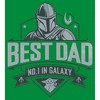 Men's Star Wars: The Mandalorian #1 Father Din Djarin and Grogu T-Shirt - 2 of 4