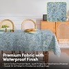 Printed Waterproof Fabric Tablecloths, Easy Care Dining Table Covers by Sweet Home Collection® - 2 of 4