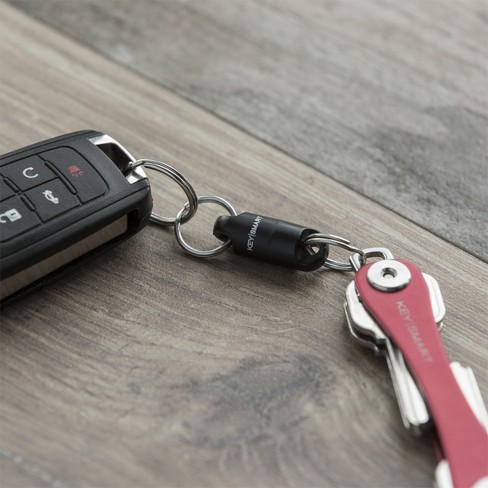 KeySmart MagConnect Magnetic Keychain - Black