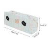 Unique Bargains 1 Pc Cartoon Drawstring Makeup Bag for Vacation Polyester - 2 of 4