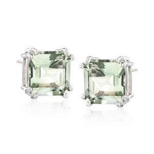 Ross-Simons 9.00 ct. t.w. Prasiolite Earrings in Sterling Silver - 1 of 3