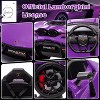 12V Ride On Car for Kids, Battery Powered Sports Car Toy for Boys & Girls, with USB, Music, Remote Control, Headlight - 2 of 4