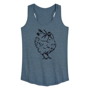 Women's - Instant Message - Country Casuals Graphic Racerback Tank - 1 of 4