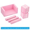 Unique Bargains Vintage Wood Block Reusable Display Desk Calendar 1 Pc - 4 of 4