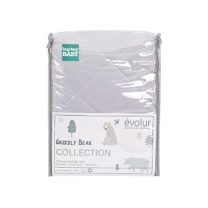 buybuy BABY by Evolur Zoo Love 3-Piece Toddler Set - 1 of 4