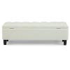 Dexmalle Button-Tufting Storage Ottoman Bench - 4 of 4